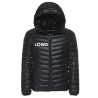 

OEM High Quality Zipper Winter Coat Thin Ultra Light Mens Duck Down Jacket