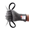 Safety level 5 hppe anti cut resistant gloves in stock