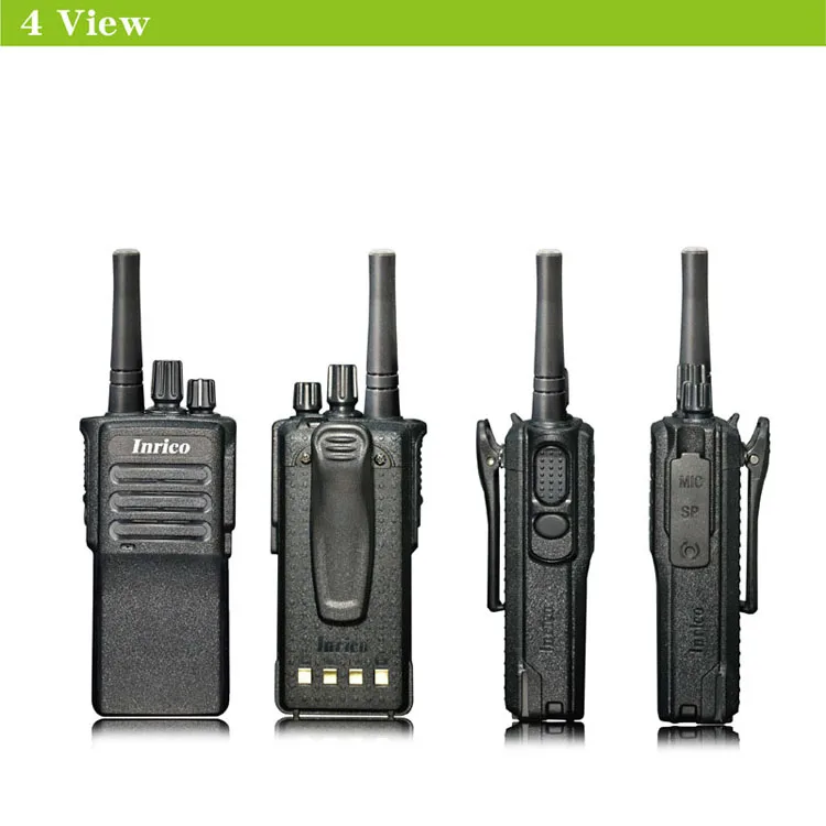Inrico T198 Intelligent global talking WCDMA/GSM Network GPS military quality portable walkie talkie