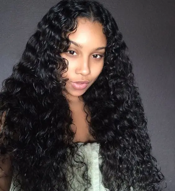 360 Lace Frontal Human Hair Wigs For Women Brazilian Remy Hair Curly Lace Front Wig With Baby Hair 360 Water Wave Lace Wigs