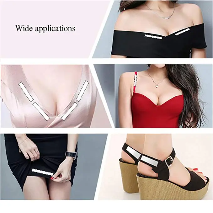 Double Sided Clothing Adhesive Fashion Tape Strips For Lingerie To Keep