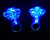 Custom multicolor glowing led finger ring light