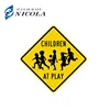 Wholesale Diamond Shaped Yellow Indicates Safety Traffic Metal Road Sign