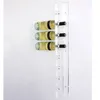 Modern 8 Bottles Clear Acrylic Wall Mounted Wine Display Racks