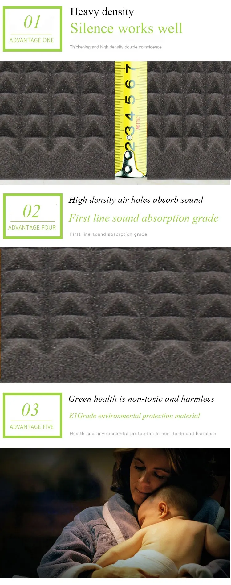 Direct marketing of wave sponge or egg sponge or sound-absorbing sponge