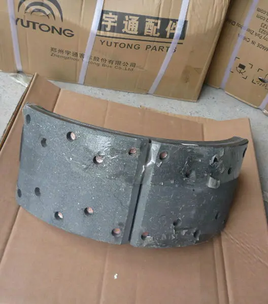 
yutong bus spare parts original brake shoe Zk 6106 3552 00753  (919299259)