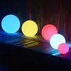 Outdoor RGB color change solar glow balls led floating pool decorations balls of light for pool
