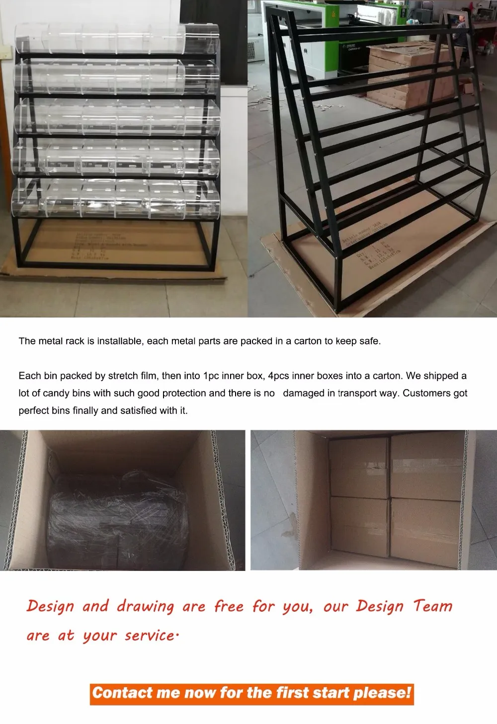 3 Tiers Candy Rack for Cotton Candy Factory Supplier