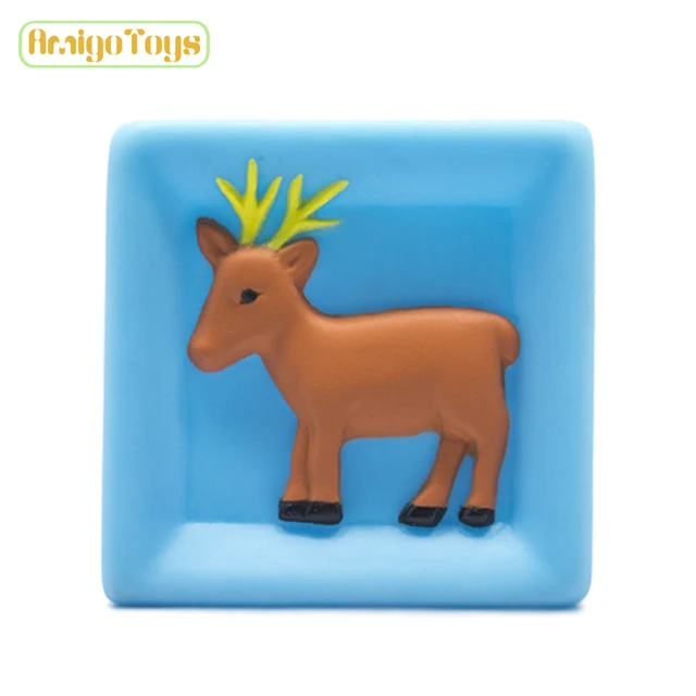 
Customized Fun Educational PVC Vinyl Rubber Duck Baby Kids Floating Block Bath Toys 