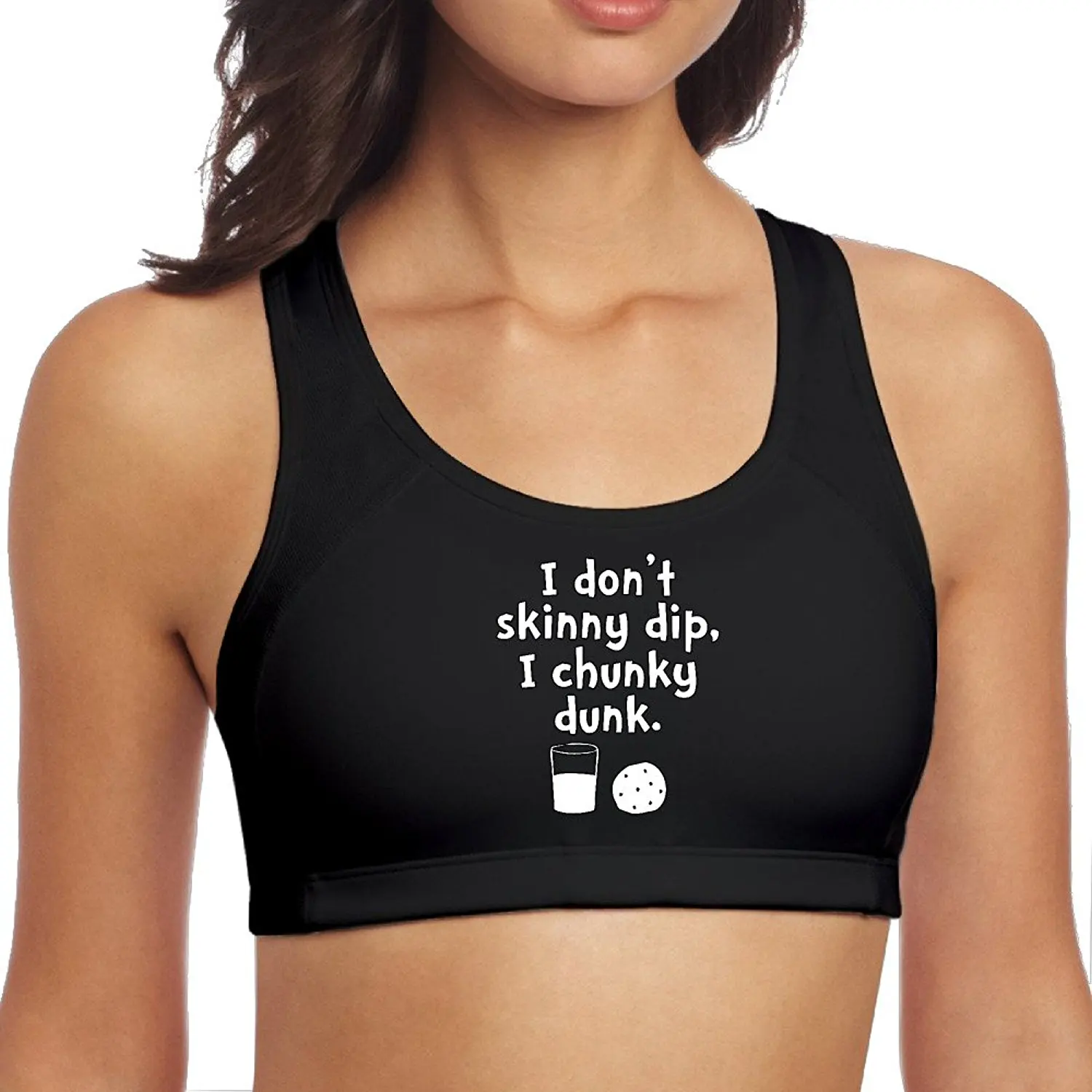 skinny girl sports bra