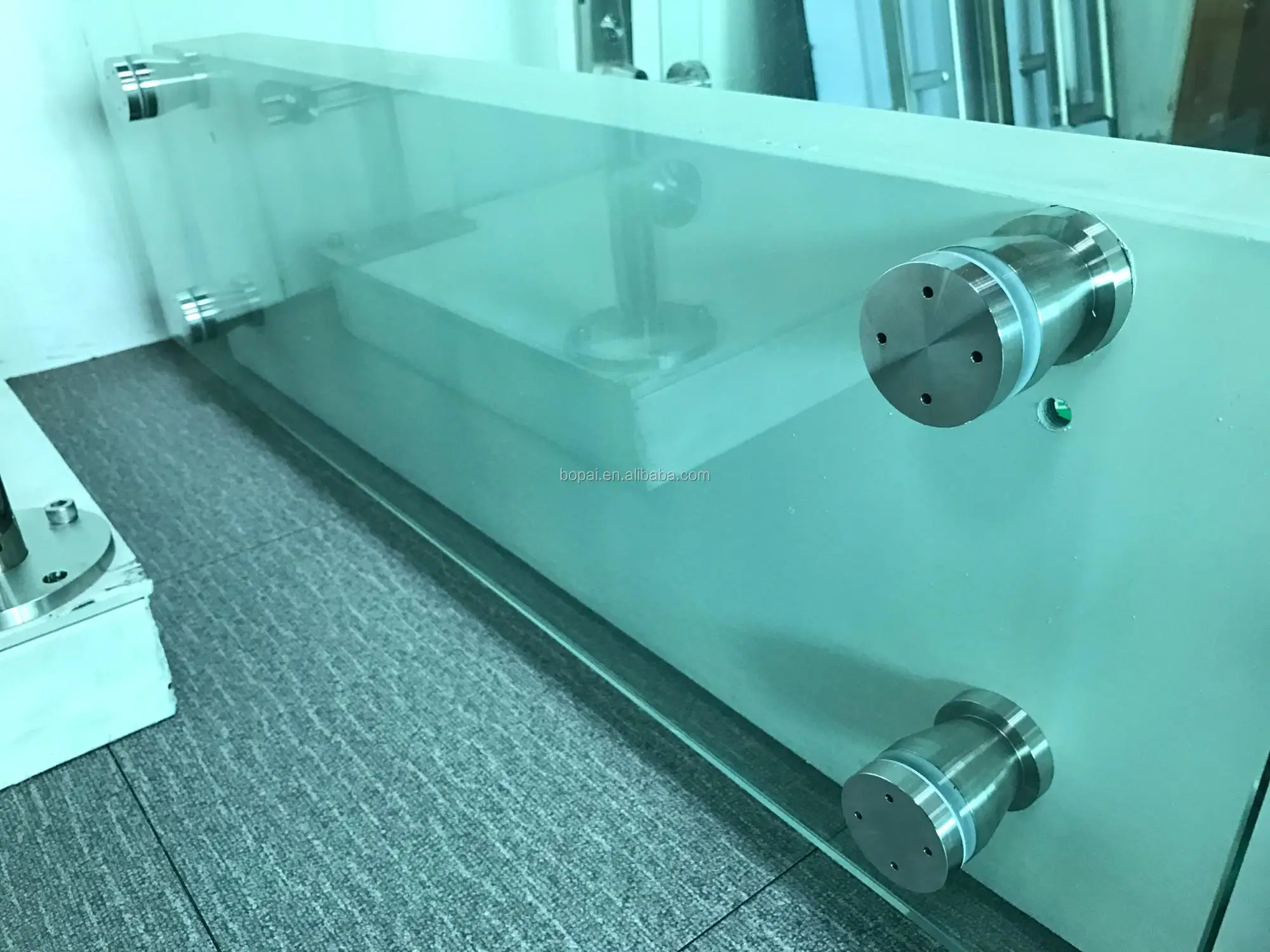 Customized Stainless Steel Double Glass Spacer For Glass Railing Buy