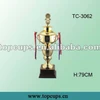 Triumph best selling metal gold silver sport trophy