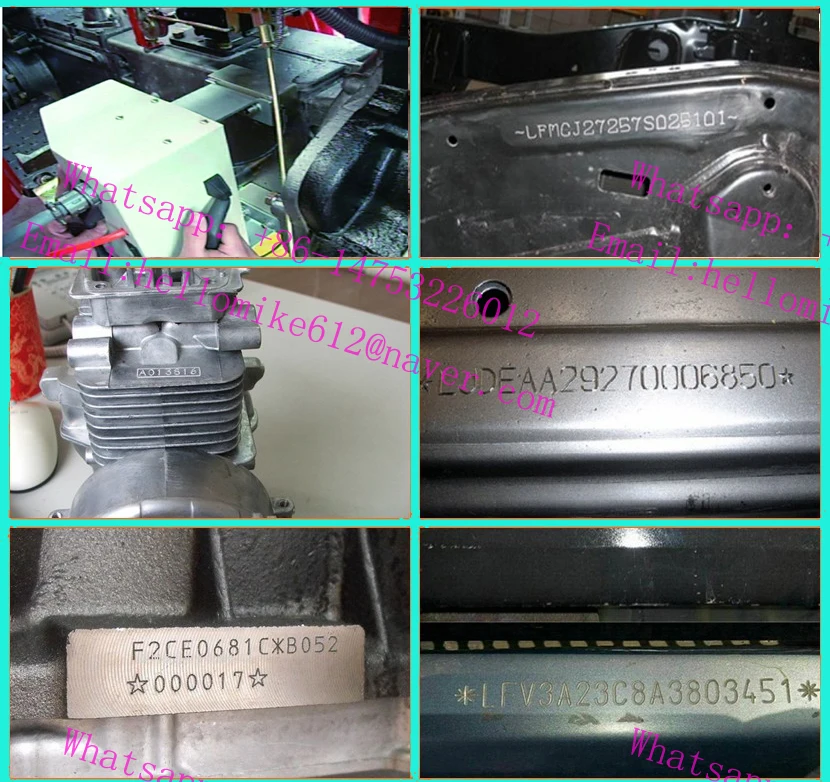 chassis number marking machine