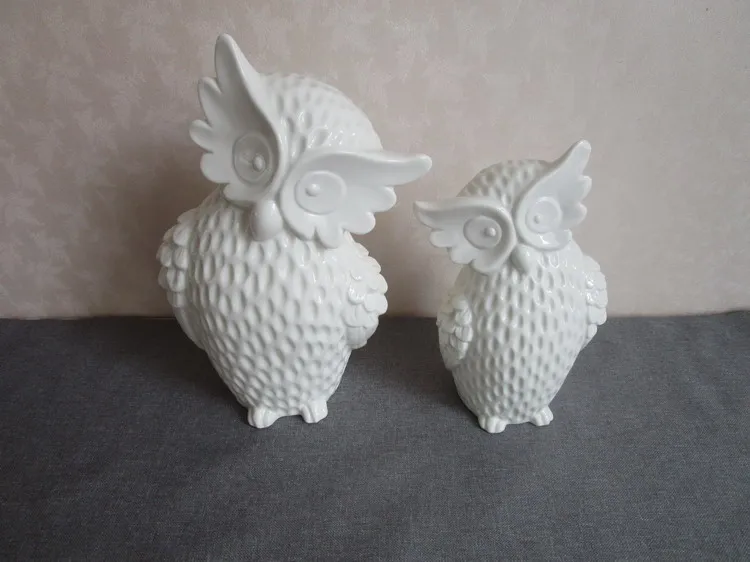 large ceramic owl
