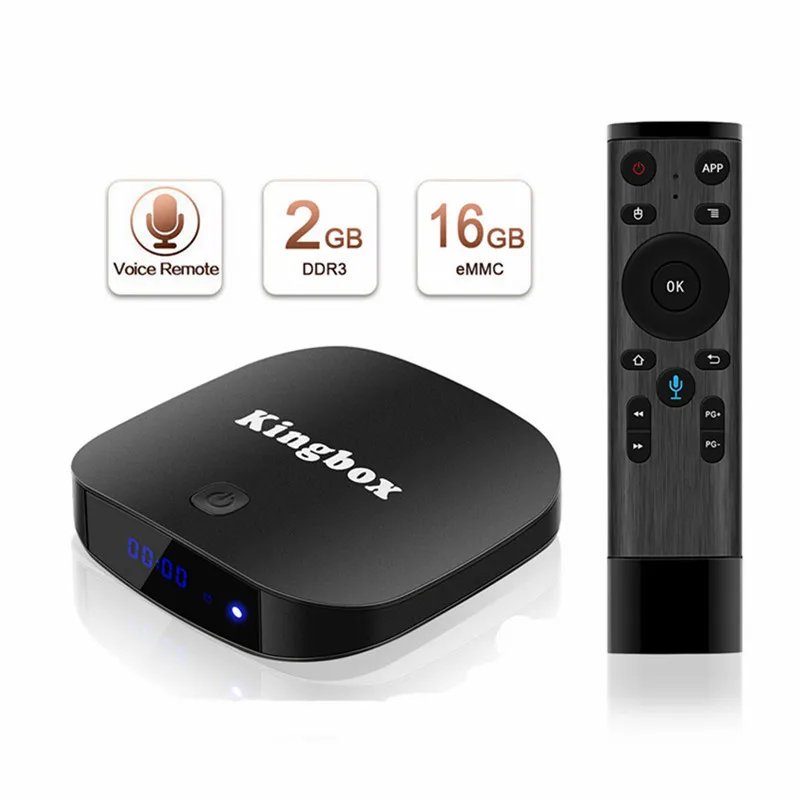 

Amazon Kingbox K2 Pro wifi 2.4g mail-400 set top box 2gb ram 16gb rom android tv box with rk3229 quad core android TV 8.1 OS, N/a