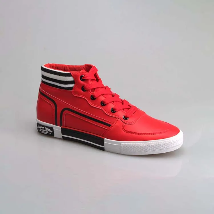 red casual shoes mens