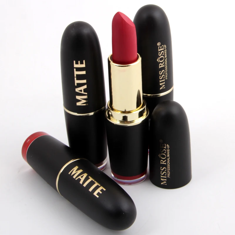 

MISS ROSE 2018 Hot sale long lasting moisturizing matte lipstick