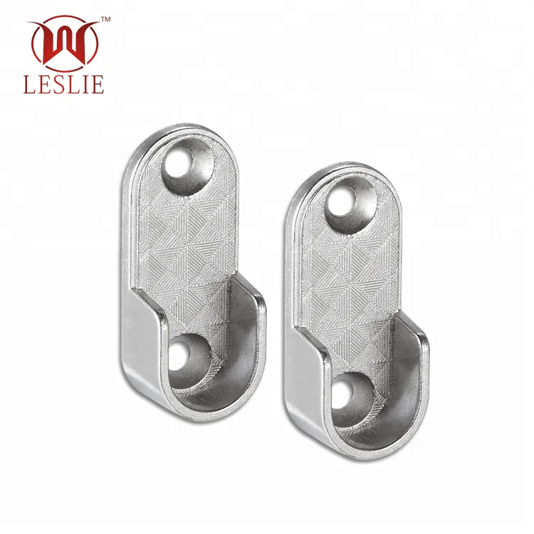 Zinc Alloy Wardrobe Rail Brackets Hanging Tube Support Buy