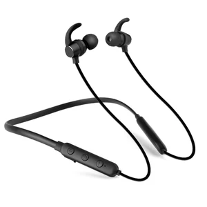 2018 IPX7 Waterproof Bluetooth Neckband Earphones Microphone