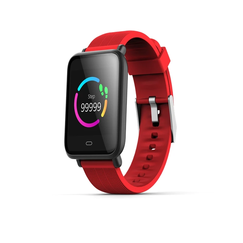 

2019 Summer Arrival Products Waterproof OEM Fitness Band Sport Smart Watch Q9 for Android IOS Phone, Black;brown;blue;red;purple