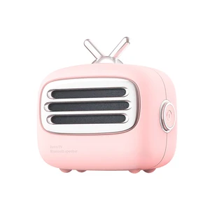Mini Retro TV Bluetooth Speaker Real Sound