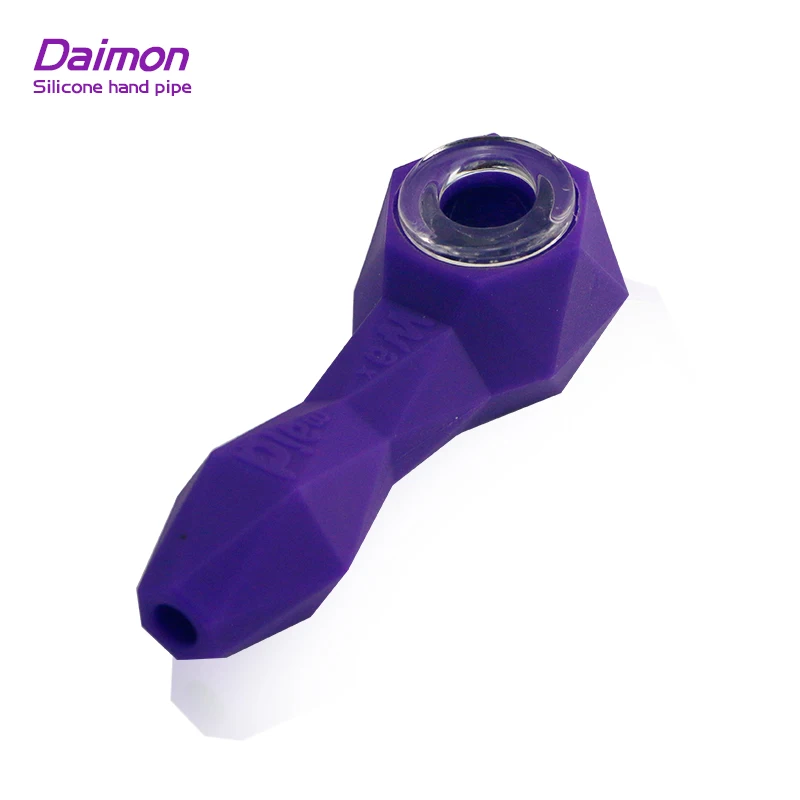 

Smooth Smoking Silicone Pipe Food Grade Material Tobacco Pipe Waxmaid Factory Free Sample