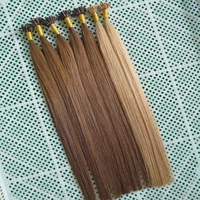 

1g per strand Fast shipping full cuticle russian /european hair I tip Flat tip U tip hair extension