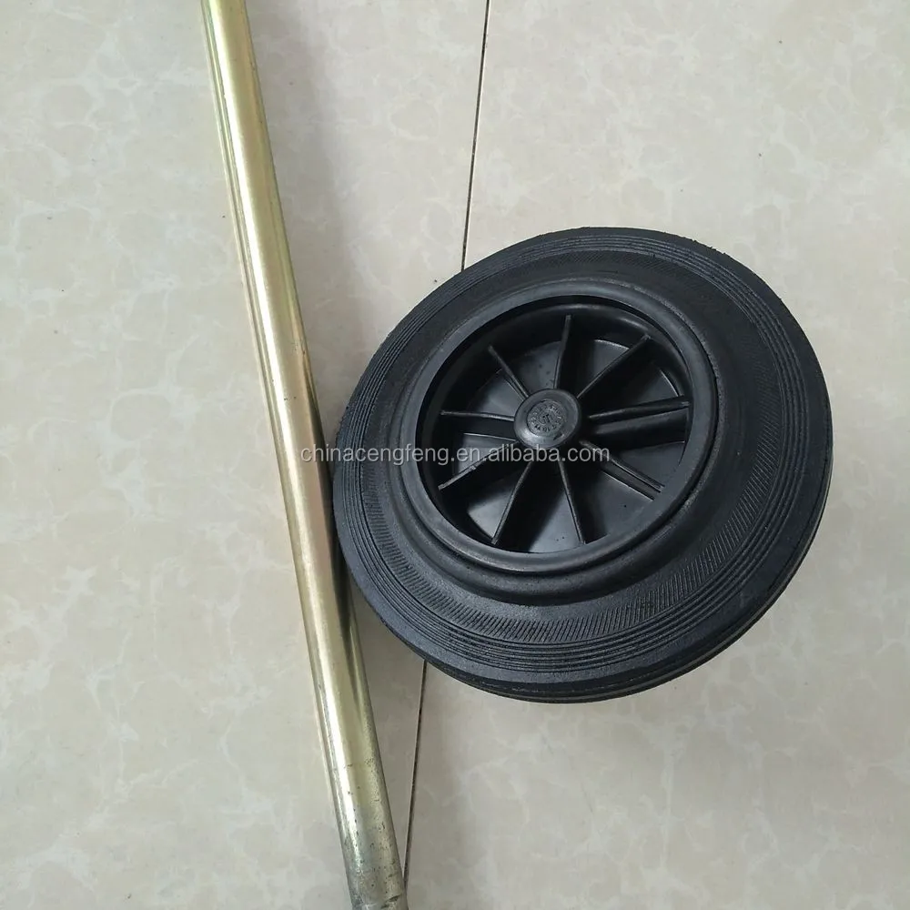 Garbage Bin Axle And Rubber Wheel 8 Inch Buy Garbage Bin Axle,Garbage