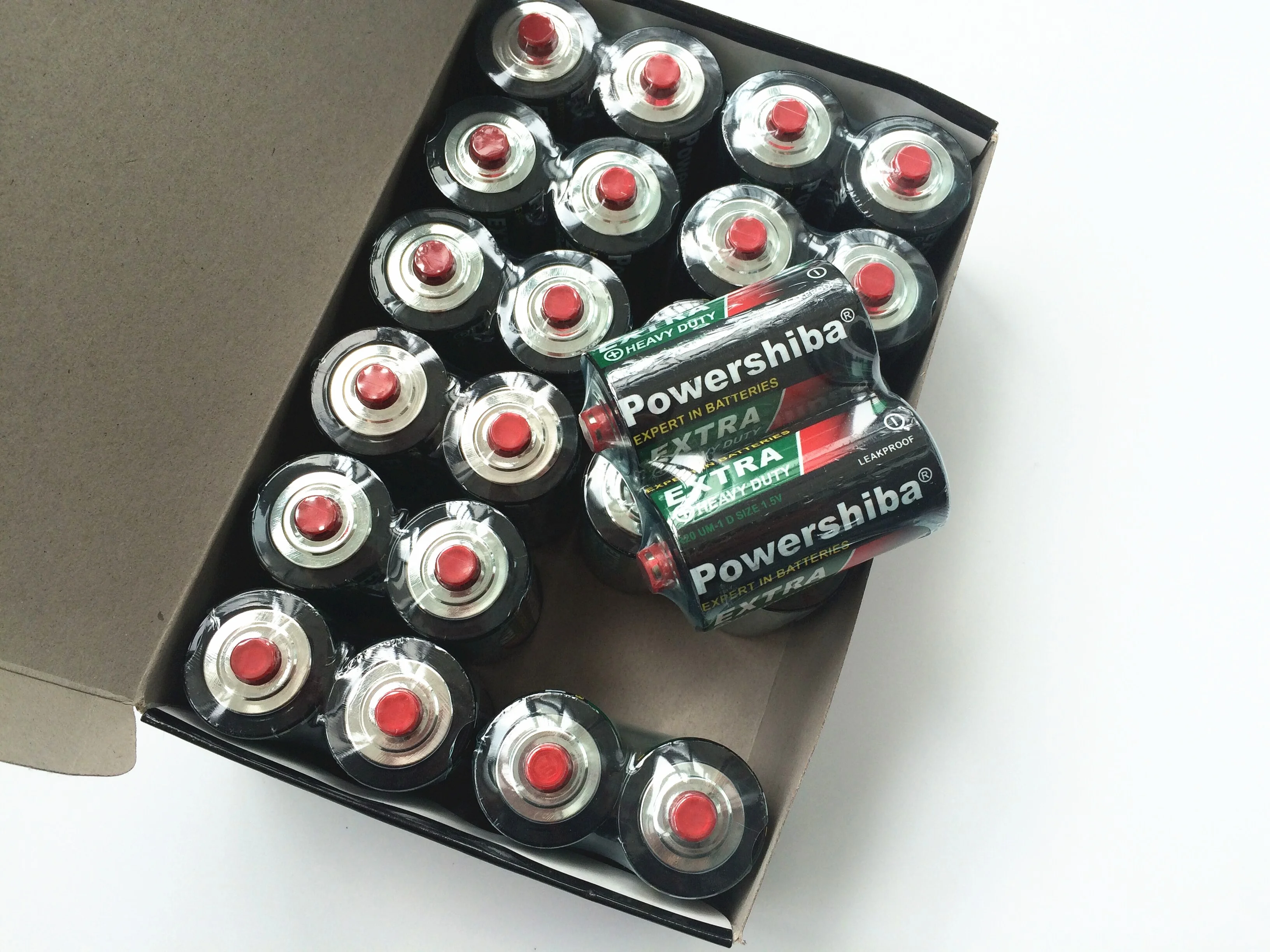 5v powershiba 锌碳电池 r20p d 尺寸 r20 电池