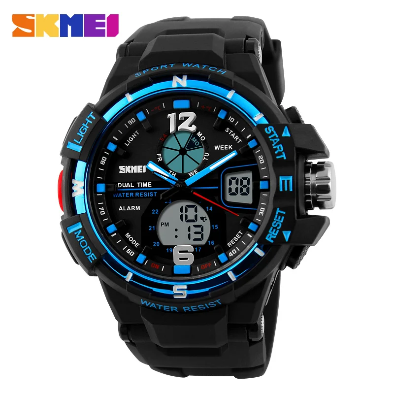 

Top Luxury Brand SKMEI 1148 S-Shock Sports Wristwatches 5ATM Waterproof Men's Outerdoor Military Watches Relojs