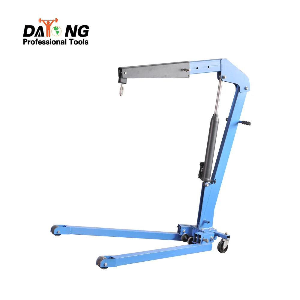1 Ton Hydraulic Hand Pump Engine Hoist Shop Crane Buy Engine Hoist