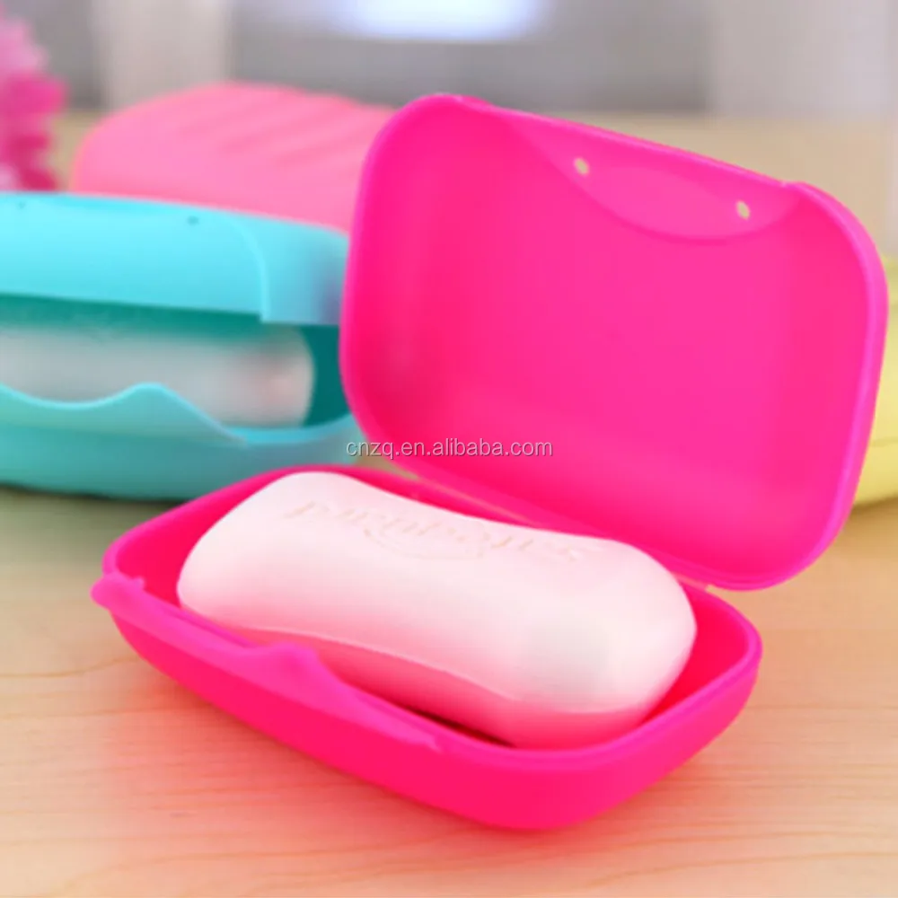 
Soap Dish Box Case Holder Container Home Bathroom Shower Travel Outdoor Hiking 