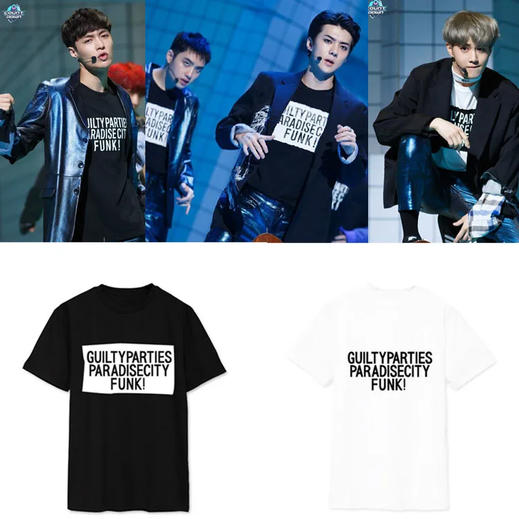 Compra exo k camisa online al por mayor de China
