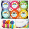 Vegan Bath Bombs Gift Set Spa Fizzies Dry Skin Moisturize Perfect for Bubble Spa Bath