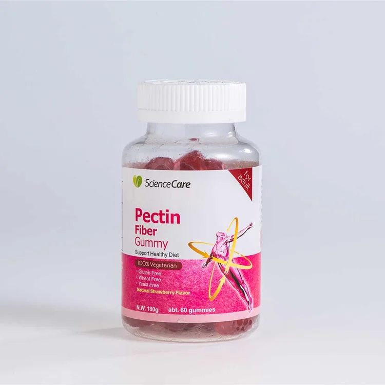 Support Healthy Diet Vegetarian Pectin Fiber Gummies Candy For Adult