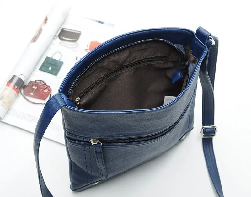 
Women Messenger Bags Females Bucket Bag Leather Cross body Shoulder Bag Handbag Satchel 