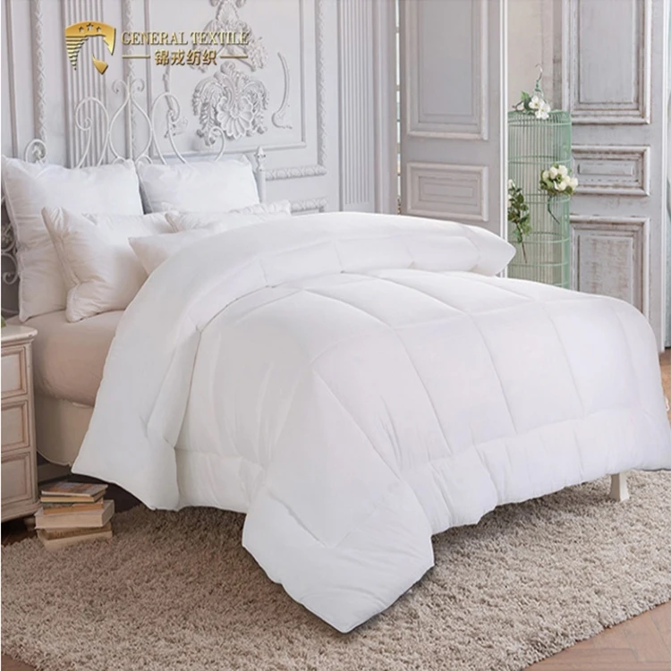 White Duck Down Feather Toddler Quilt Children Comforter Winter