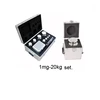 China supply 304 Stainless steel Class F1 1mg to 20kg standard weights for calibration set