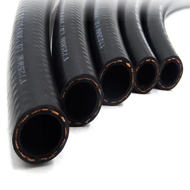 Sae J30 R6 6mm1/4" 8mm 5/16" 10mm 3/8 Nbr Rubber Braided Diesel Oil