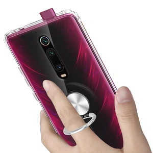 Automatic Pop up Ring Holder Phone Case Xiaomi Redmi K20 Mi 9T
