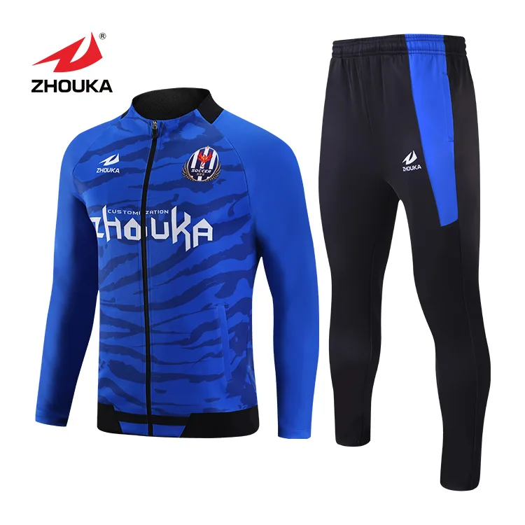 Custom High Quality Womens Tracksuits Best Price Men Green and Marine Blue Joggers Track Suit