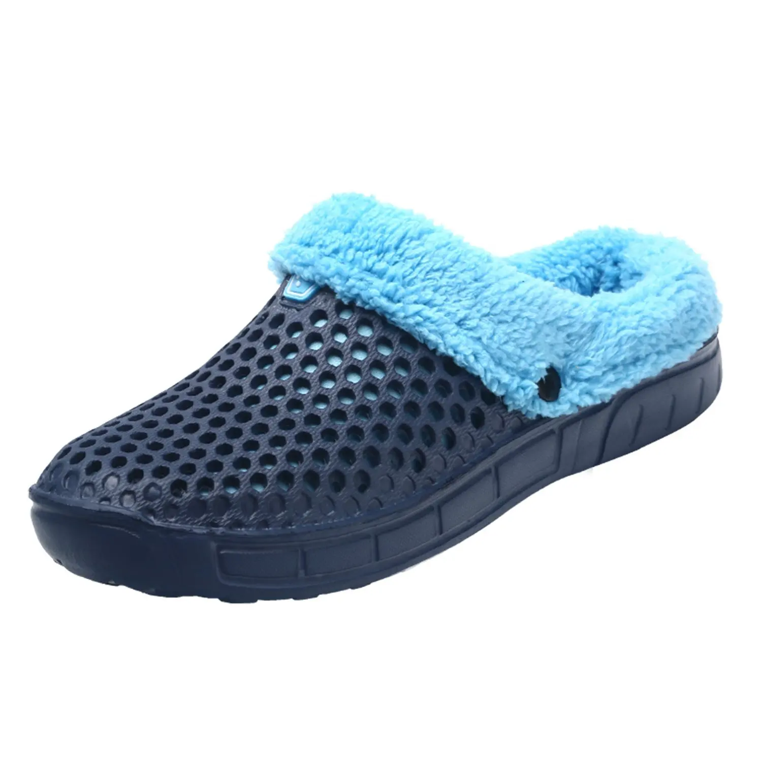 fur lined clogs womens