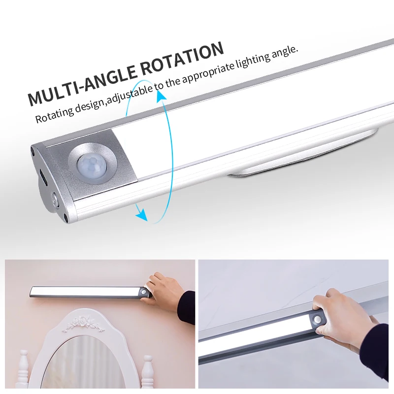 
Portable compact makeup mirror lamp hand battery powered led make up mirror led light 