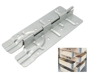 
220*89*1.8mm custom metal hinge for pallet wood board hinges pallet collar 