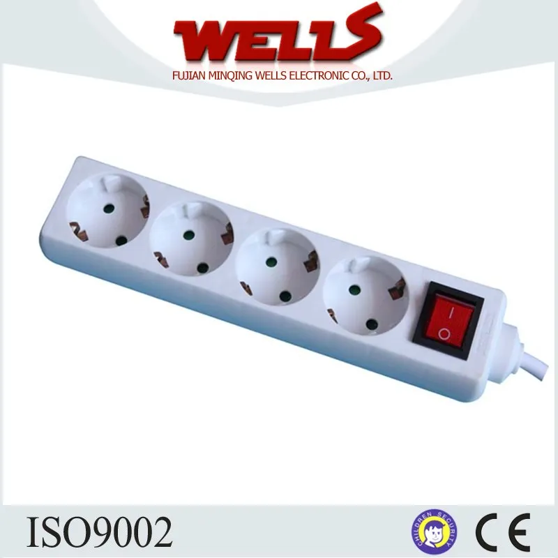 3456 Way Spain Type Power Strip,Electrical Socket Outlet With Switch Buy Power Strip,3