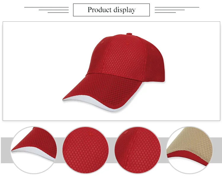 ventilated baseball caps