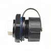 RJ45 Ethernet fixed joint bridge AP straight head Rj45 M25 F socket shielded connector with waterproof cover
