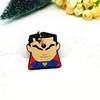 Wholesale customized plastic soft pvc super man key topper, soft rubber key cap, rubber silicone key cover