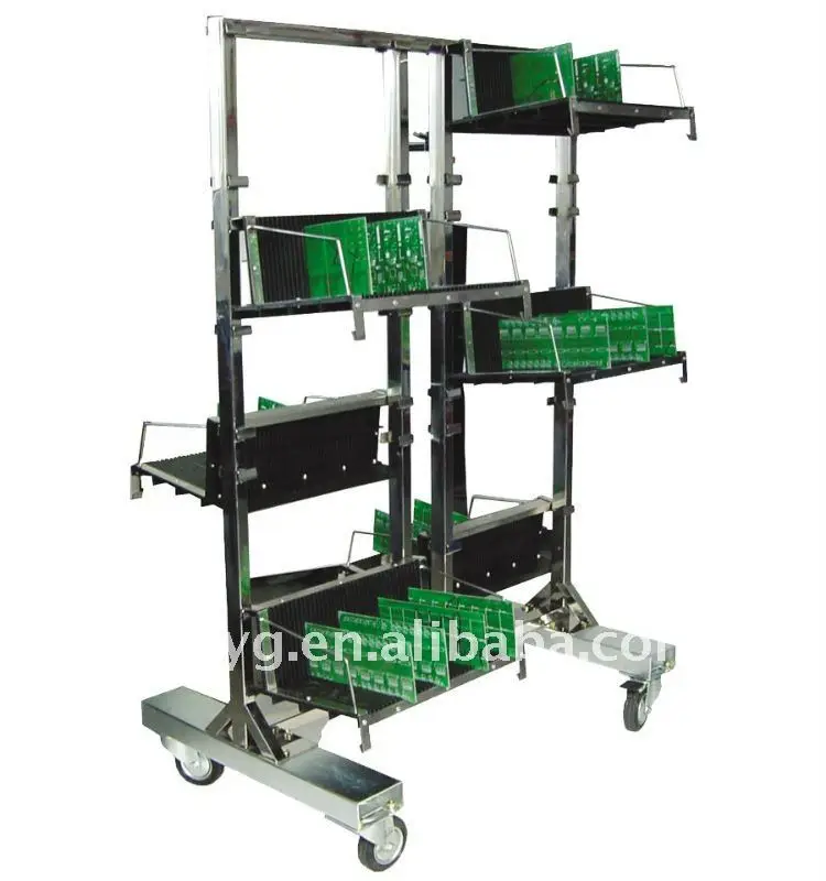Esd Smt Reel Storage Carts For Electolic Factory Buy Esd Carts,Esd
