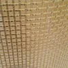 Xiangguang Factory brass crimped decorative wire mesh for cabinets
